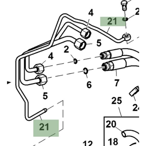 Genuine john deere - genuine, hydraulic