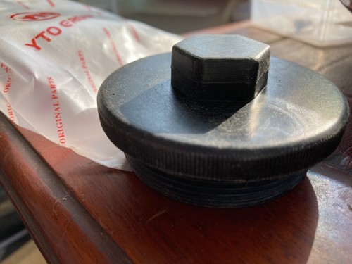 Hydraulic oil filter cap - hydraulic,